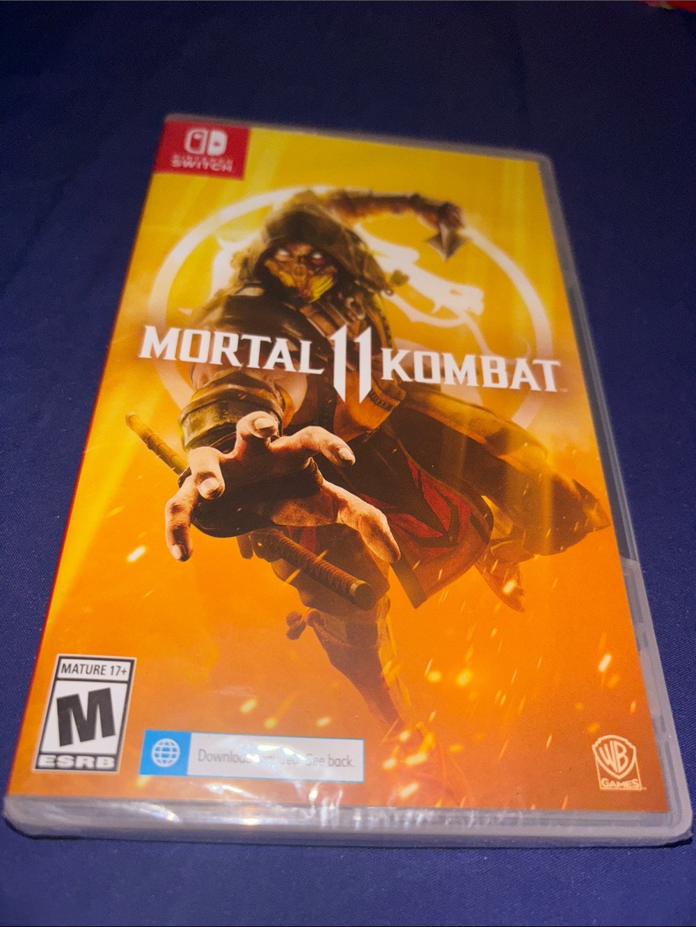 Mortal Kombat 11 Nintendo Switch - Orange Cover